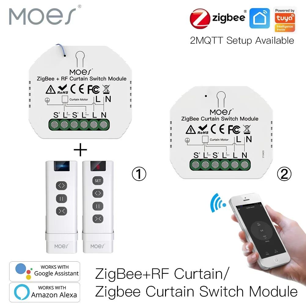 MOES-ZigBee 3.0 Ʈ Ŀư ġ   ѷ  ε , Tuya Smart Life Alexa Echo Google Home
